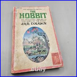 Tolkien LORD OF THE RINGS 1st, 2nd & 5th Ballantine printings w. THE HOBBIT