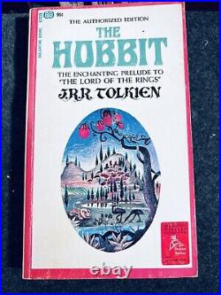 Tolkien LORD OF THE RINGS 1st Ballantine printing w. THE HOBBIT 2nd printing PB