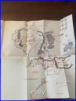 Tolkien LORD OF THE RINGS UK 1st Ed 5-2-2 Set (1955-56) with DJs & Original Maps