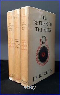 Tolkien, Lord Of The Rings 1st Ed, 14/11/11, 1965/65/65, Original Dustwrappers