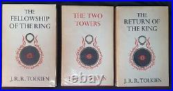 Tolkien, Lord Of The Rings 1st Ed, 14/11/11, 1965/65/65, Original Dustwrappers