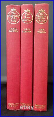 Tolkien, Lord Of The Rings 1st Ed, 14/11/11, 1965/65/65, Original Dustwrappers