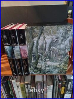 Tolkien Lord Of The Rings Box Set Massive Books Illustrated By Alan Lee