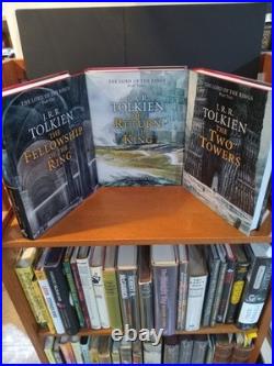 Tolkien Lord Of The Rings Box Set Massive Books Illustrated By Alan Lee