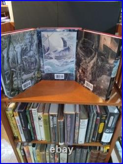 Tolkien Lord Of The Rings Box Set Massive Books Illustrated By Alan Lee