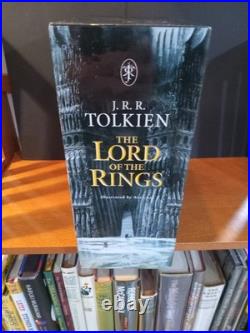 Tolkien Lord Of The Rings Box Set Massive Books Illustrated By Alan Lee
