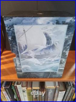 Tolkien Lord Of The Rings Box Set Massive Books Illustrated By Alan Lee