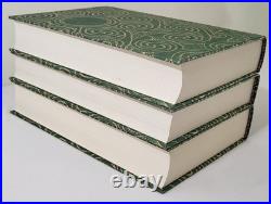 Tolkien Lord of The Rings Trilogy Hardcover Book Set Folio Society 2002 Slipcase