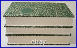 Tolkien Lord of The Rings Trilogy Hardcover Book Set Folio Society 2002 Slipcase