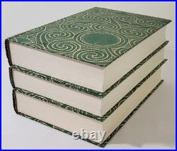 Tolkien Lord of The Rings Trilogy Hardcover Book Set Folio Society 2002 Slipcase