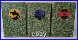 Tolkien Lord of The Rings Trilogy Hardcover Book Set Folio Society 2002 Slipcase