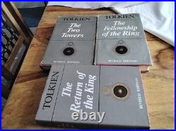 Tolkien Lord of the Rings 12nd Ed HB Set Allen & Unwin with Maps & DJs 60s 70s