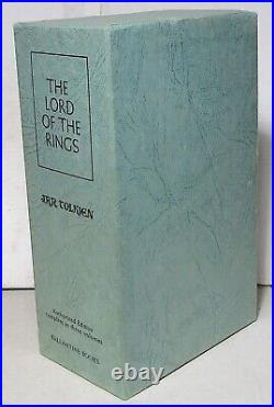 Tolkien, Lord of the Rings, 1965 Ballantine box set (2nd/2nd/1st printings)