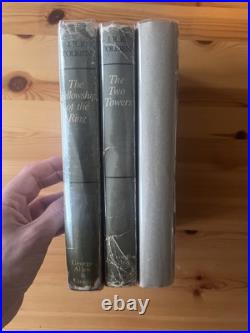 Tolkien Lord of the Rings 1966 2nd Ed HB Set Allen & Unwin with Maps & DJs
