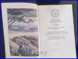 Tolkien Lord of the Rings Alan Lee Signed Centenary LIMITED EDITION 19/250