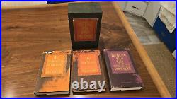 Tolkien Lord of the Rings Book Set H/C Second Edition 1965 with D/J and Box