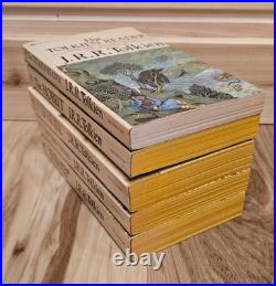Tolkien Lord of the Rings Hobbit 1970's Red Box Books VG+ Condition plus BONUS
