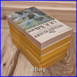 Tolkien Lord of the Rings Hobbit 1970's Red Box Books VG+ Condition plus BONUS
