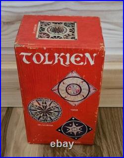Tolkien Lord of the Rings Hobbit 1970's Red Box Books VG+ Condition plus BONUS