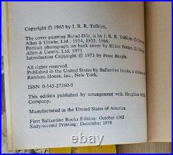 Tolkien Lord of the Rings Hobbit 1970's Red Box Books VG+ Condition plus BONUS