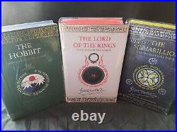 Tolkien Lord of the Rings Silmarillion Hobbit Illustrated Hardcover Deluxe