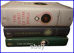 Tolkien Lord of the Rings Silmarillion Hobbit Illustrated Hardcover Deluxe