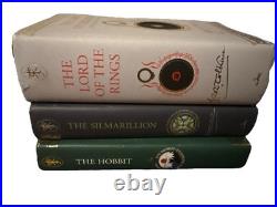 Tolkien Lord of the Rings Silmarillion Hobbit Illustrated Hardcover Deluxe