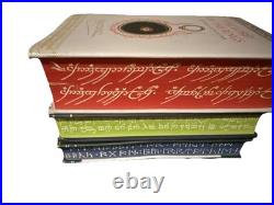 Tolkien Lord of the Rings Silmarillion Hobbit Illustrated Hardcover Deluxe