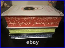 Tolkien Lord of the Rings Silmarillion Hobbit Illustrated Hardcover Deluxe