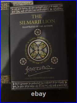 Tolkien Lord of the Rings Silmarillion Hobbit Illustrated Hardcover Deluxe