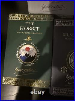Tolkien Lord of the Rings Silmarillion Hobbit Illustrated Hardcover Deluxe
