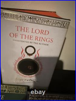 Tolkien Lord of the Rings Silmarillion Hobbit Illustrated Hardcover Deluxe