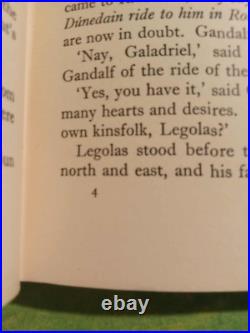 Tolkien LotR Lord of the Rings Return of The King 1st Edition 1/1 GAU LOOK NICE