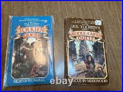 Tolkien Quest Rescue in Mirkwood & night Of The Nazgûl 1986 Lord Of The Rings