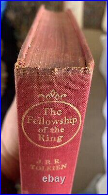 Tolkien The Fellowship of The Ring 1965 1st Ed/14th Imp The Lord of The Rings