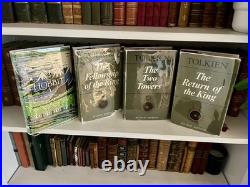 Tolkien The Hobbit 1978- Lord Of The Rings 68/69/71 Dust Jackets