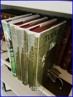 Tolkien The Hobbit 1978- Lord Of The Rings 68/69/71 Dust Jackets