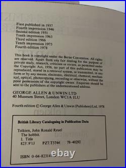 Tolkien The Hobbit 1978- Lord Of The Rings 68/69/71 Dust Jackets