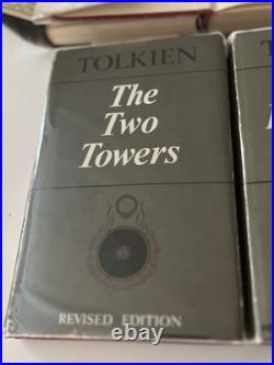 Tolkien The Hobbit 1978- Lord Of The Rings 68/69/71 Dust Jackets