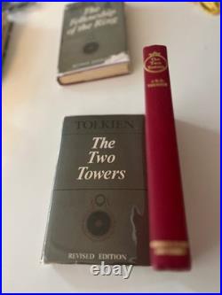 Tolkien The Hobbit 1978- Lord Of The Rings 68/69/71 Dust Jackets