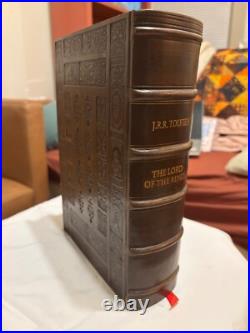 Tolkien The Lord Of The Rings Exclusive Leather Binding, 3/500! Beautiful Gift
