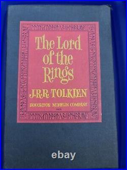 Tolkien The Lord Of The Rings Super Rare Box Set in this Condition 2nd edition