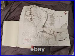 Tolkien The Lord Of The Rings hmco Complete Hardback Book Set Includes Map