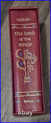 Tolkien The Lord of the Rings Collector's Edition Hardcover 1987 with map LOTR