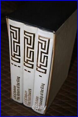 Tolkien, The Lord of the Rings Folio Society 1977 + The Hobbit 1979