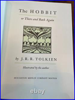 Tolkien The Lord of the Rings & The Hobbit leather HMCO collectors ed-exec cond
