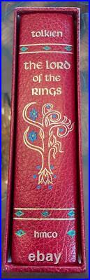 Tolkien The Lord of the Rings & The Hobbit leather HMCO collectors ed-exec cond