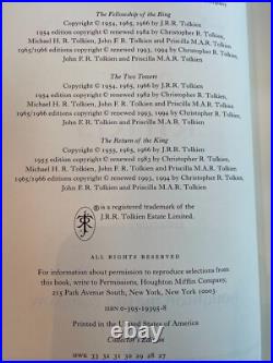 Tolkien The Lord of the Rings & The Hobbit leather HMCO collectors ed-exec cond