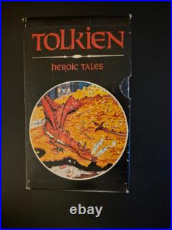 Tolkien box Heroic Tales The Lord of the rings and The Hobbit 1966 Unwin