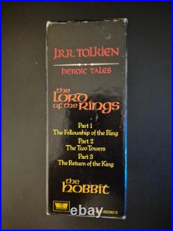 Tolkien box Heroic Tales The Lord of the rings and The Hobbit 1966 Unwin